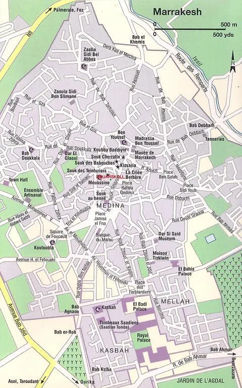 *** 住宿加早餐酒店 杜阿思考勒住宿加早餐旅馆 马拉喀什 摩洛哥